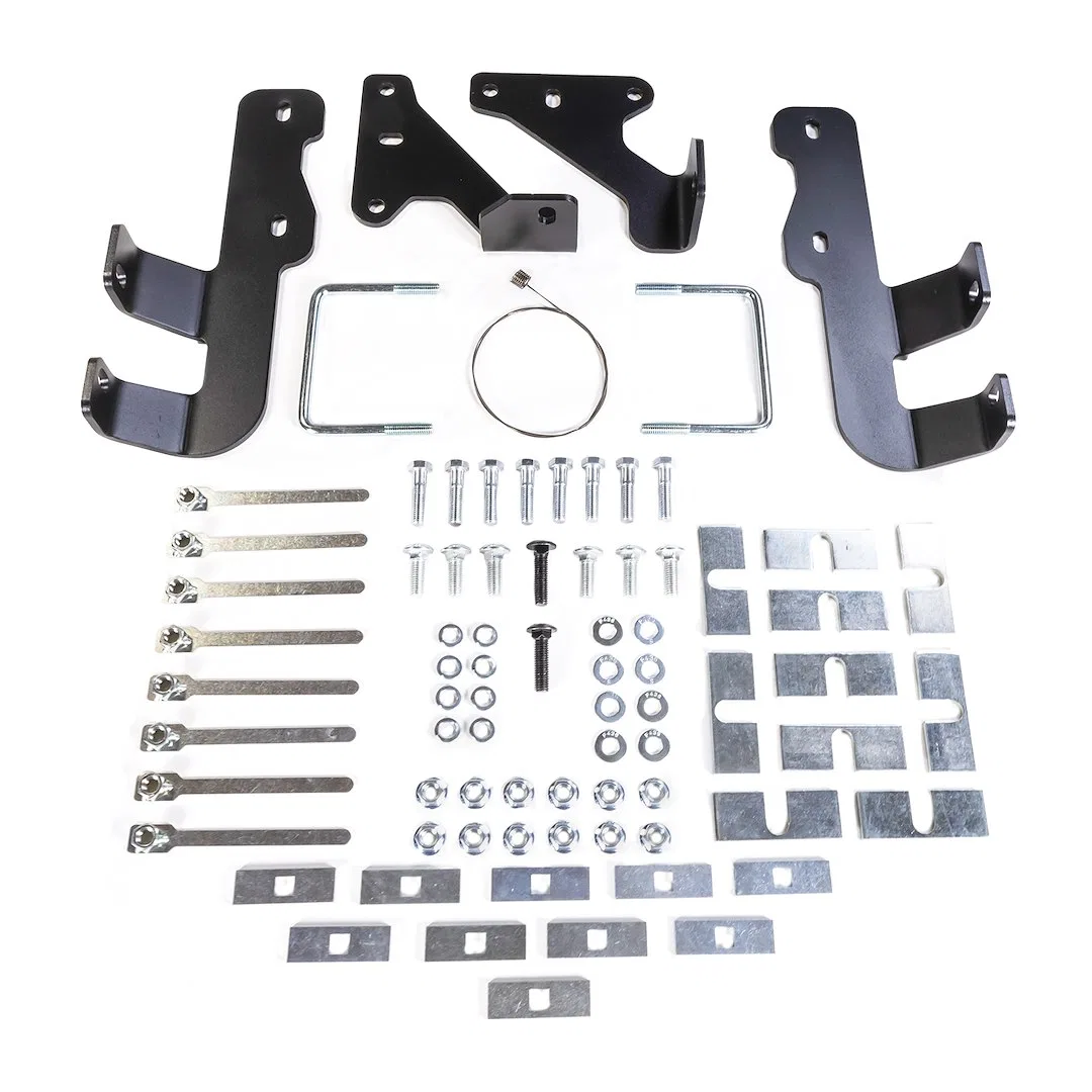 33204 – HUSKY TOWING Fifth Wheel Trailer Hitch Mount Kit, 4 Piece Bracket Bolt-On Use With 30686 Rails No Drilling Re...
